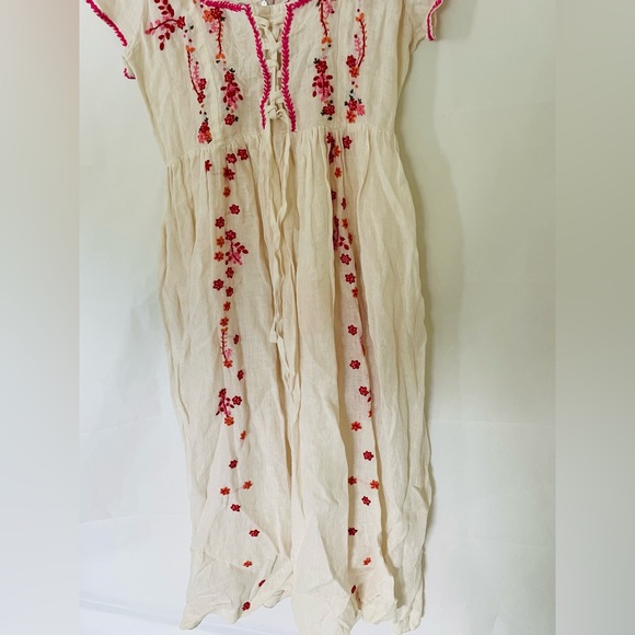 $300 NWOT Anthropologie Tach Raffaella Floral Midi Dress L - Picture 7 of 10